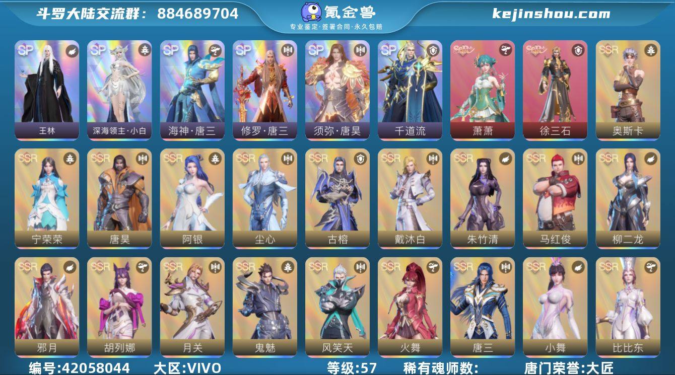唐门荣誉:大匠 评分:4128 萧萧，徐三...