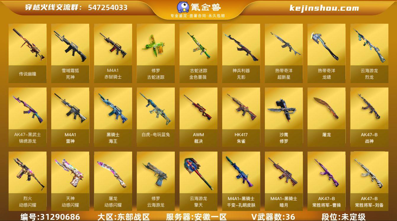 安徽一区-38V-1王者-0炫金
【传说武...