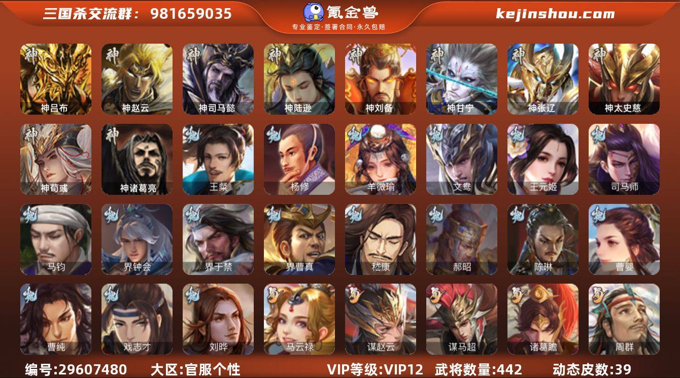 【1910】官阶:大将军；VIP等级:VI...