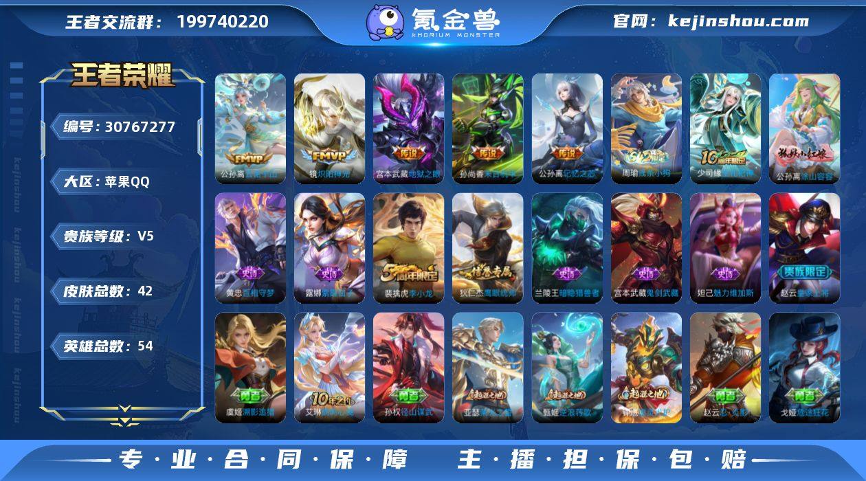 【ry77】苹果Q-V5-永恒钻石I段位-...