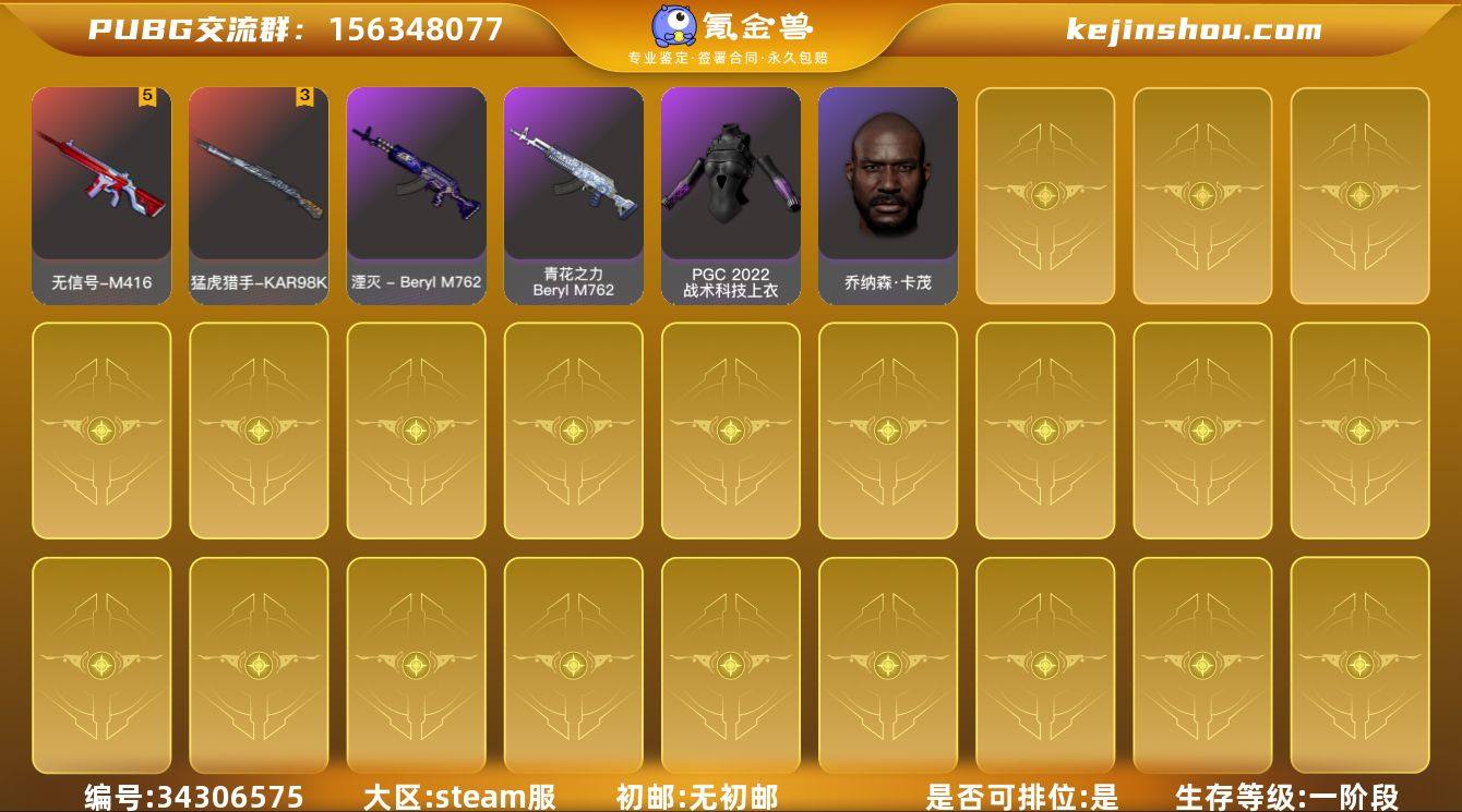 GJD14113	生存500级可排位/5级...