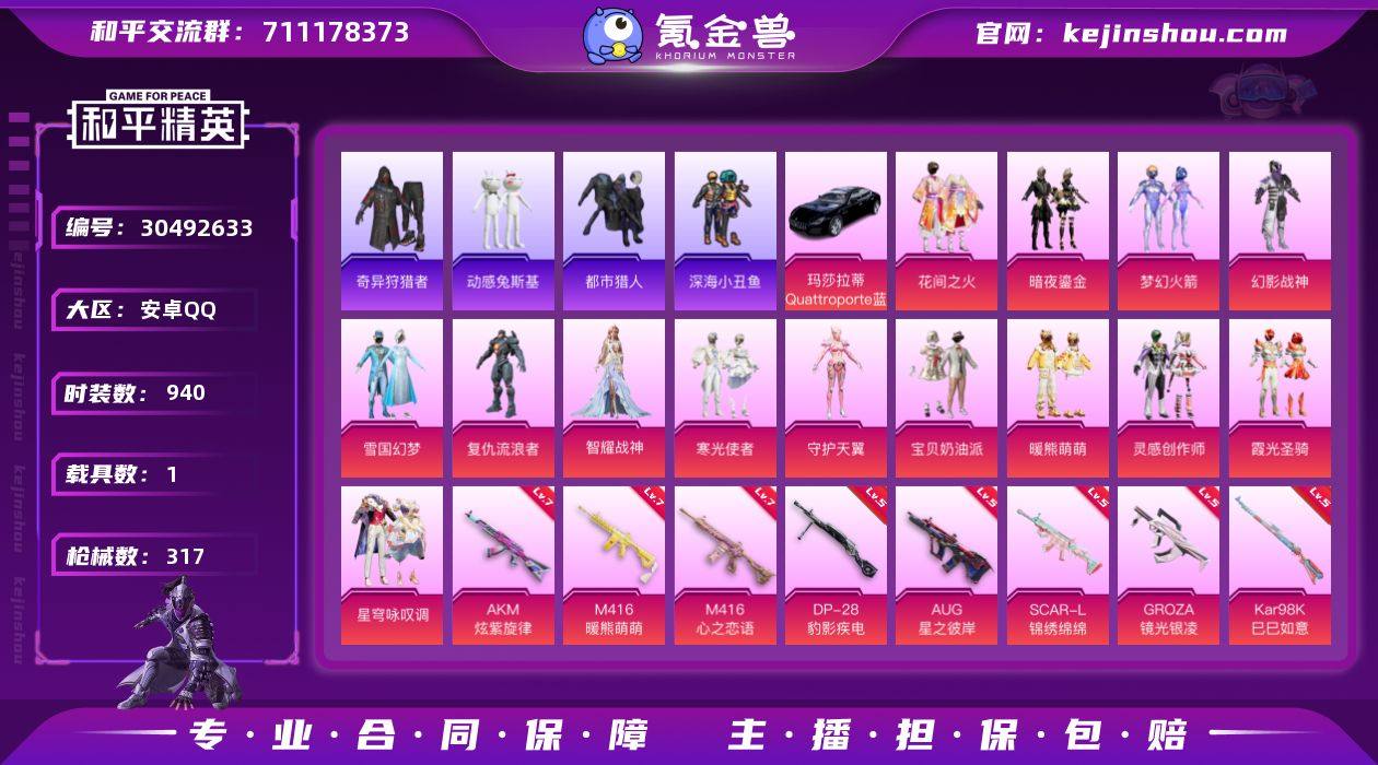 热力值:105565 载具数:1 时装数:...