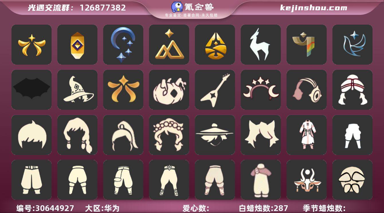 "编号：YXB9195 区服：华为 翼数量...