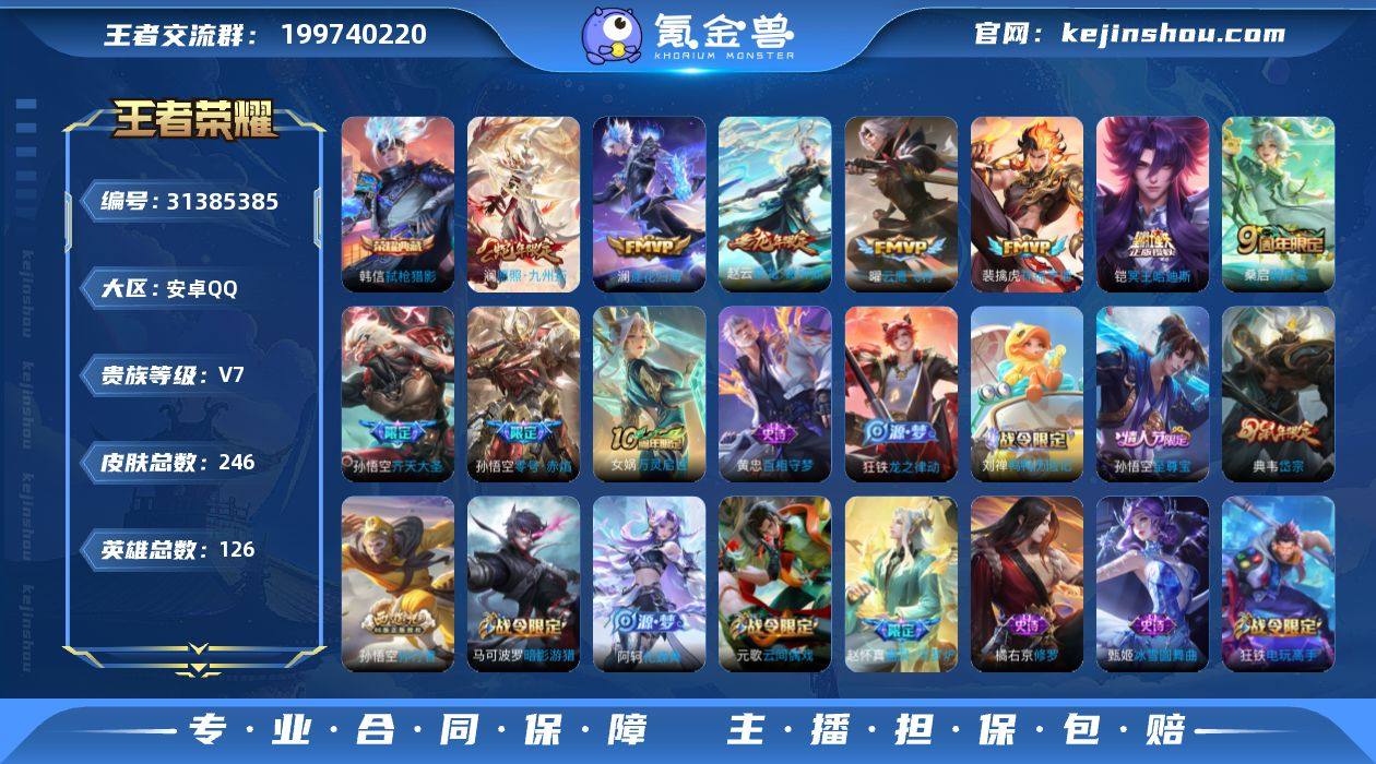 实名: 可修改 贵族等级: V7 英雄数:...