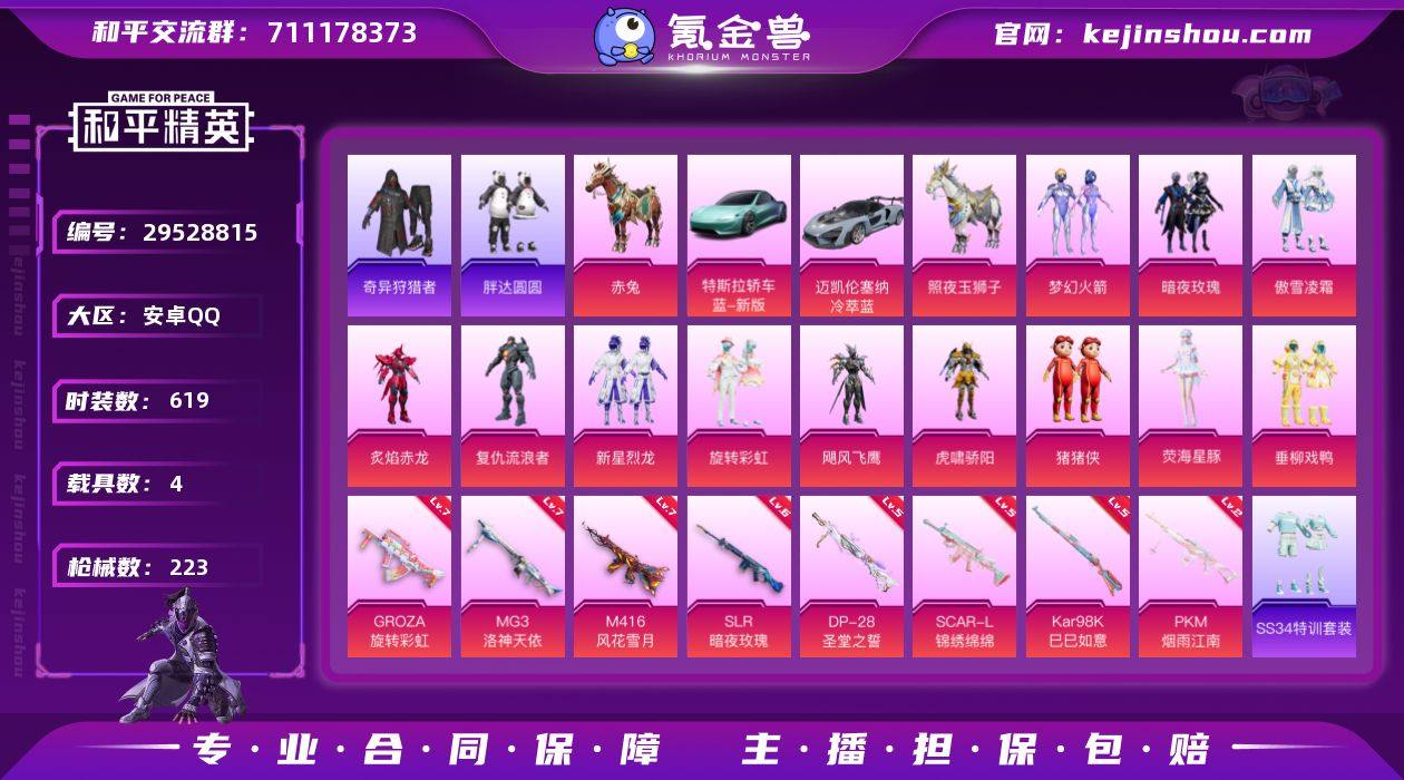 热力值:78545 载具数:4 时装数:6...