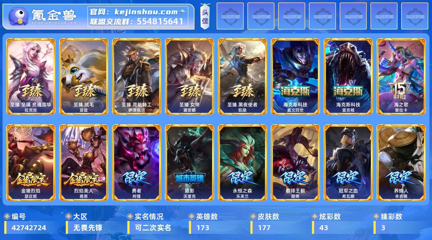 t52881【无畏先锋】 177皮肤 43...