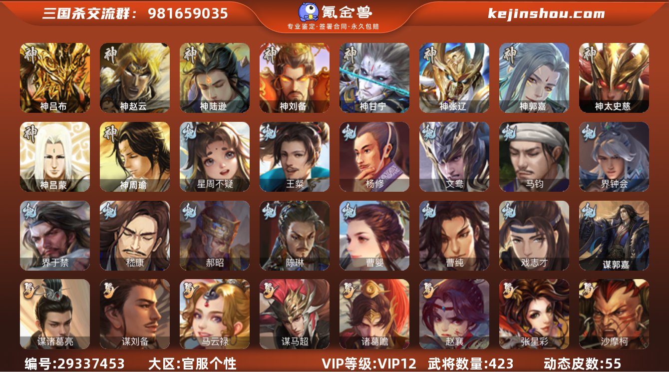 【1517】官阶:大将军；VIP等级:VI...