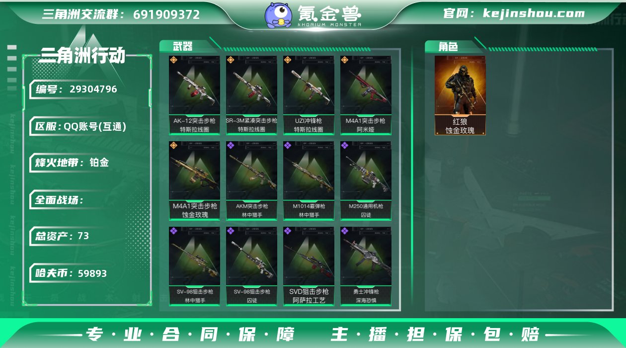 MSJ1868【仓库价值73.4M 等级6...