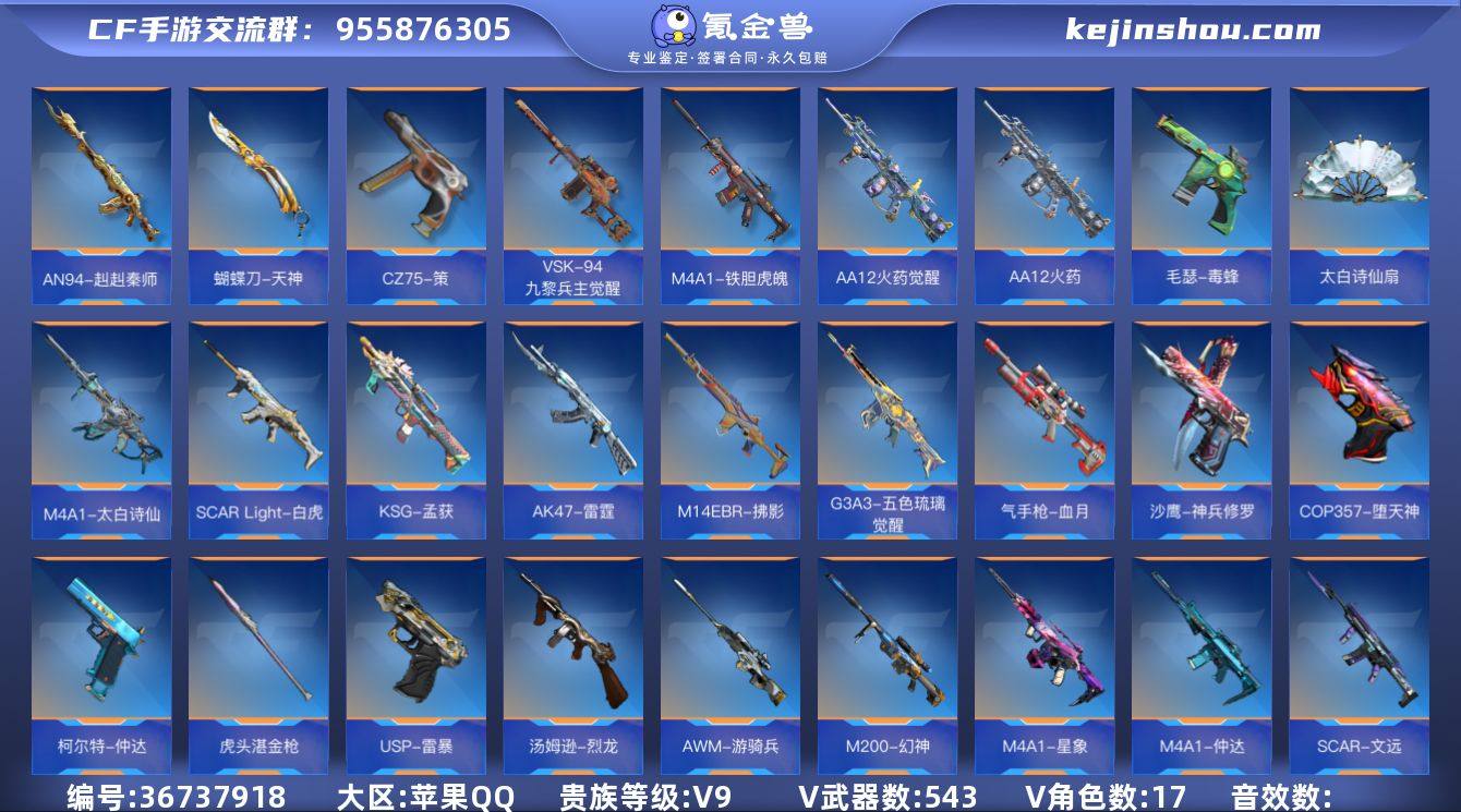 实名: 不可修改 贵族等级: V9 v武器...