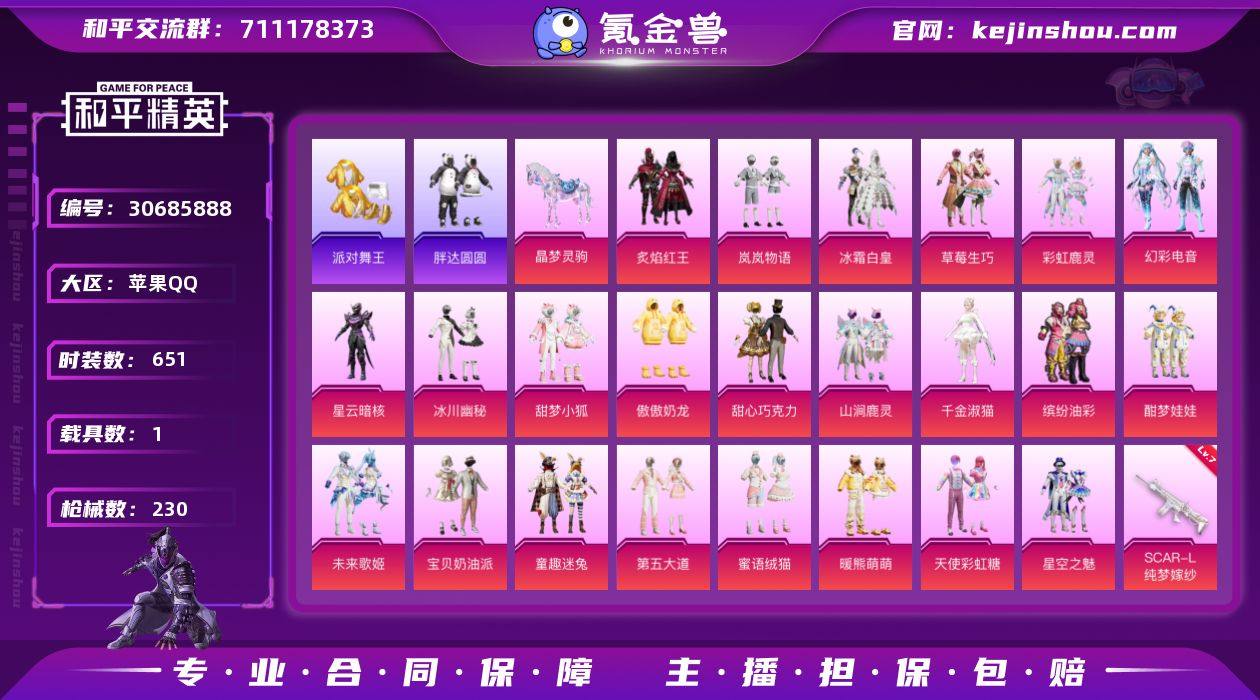 热力值:82469 载具数:1 时装数:6...