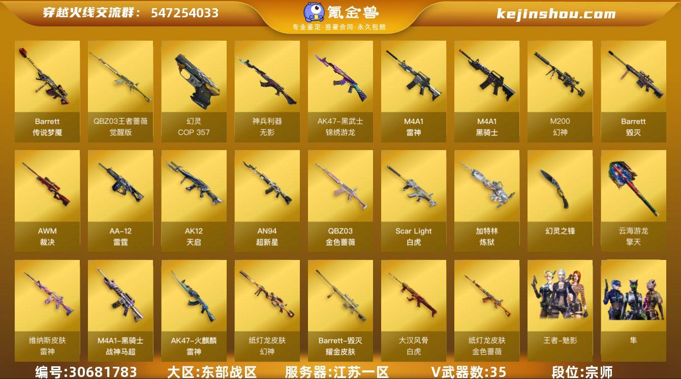 江苏一区-36V-2王者-0炫金
【传说武...