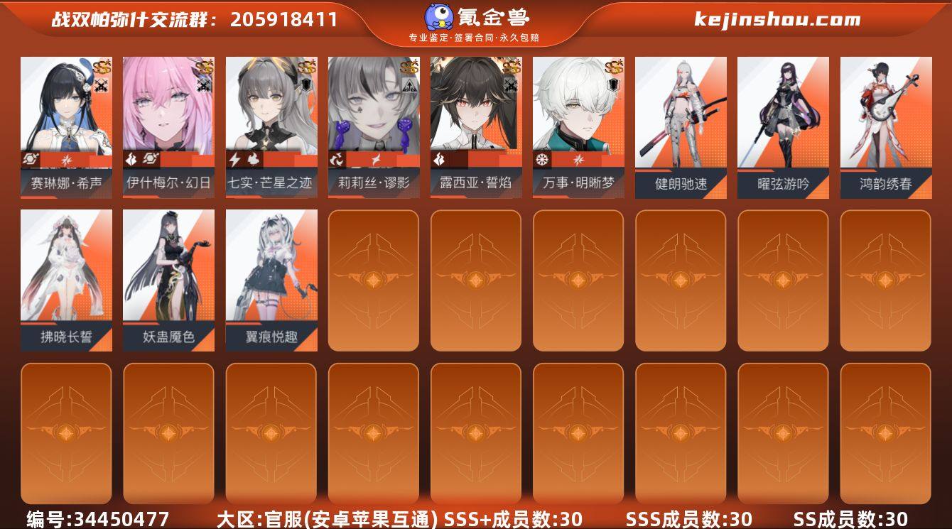 SSS+成员数量:30 SSS成员数量:3...