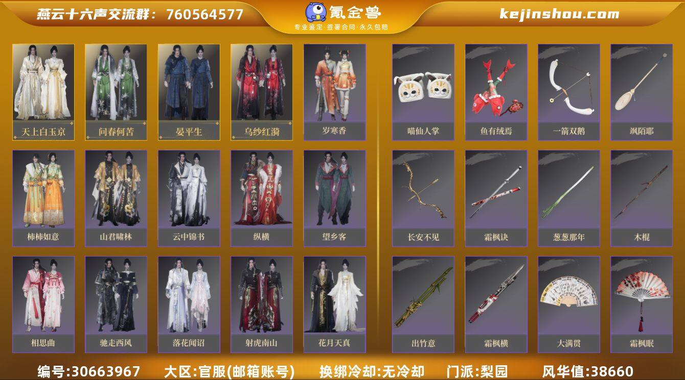 已用八音窍数量:2 风华值:38660 天...