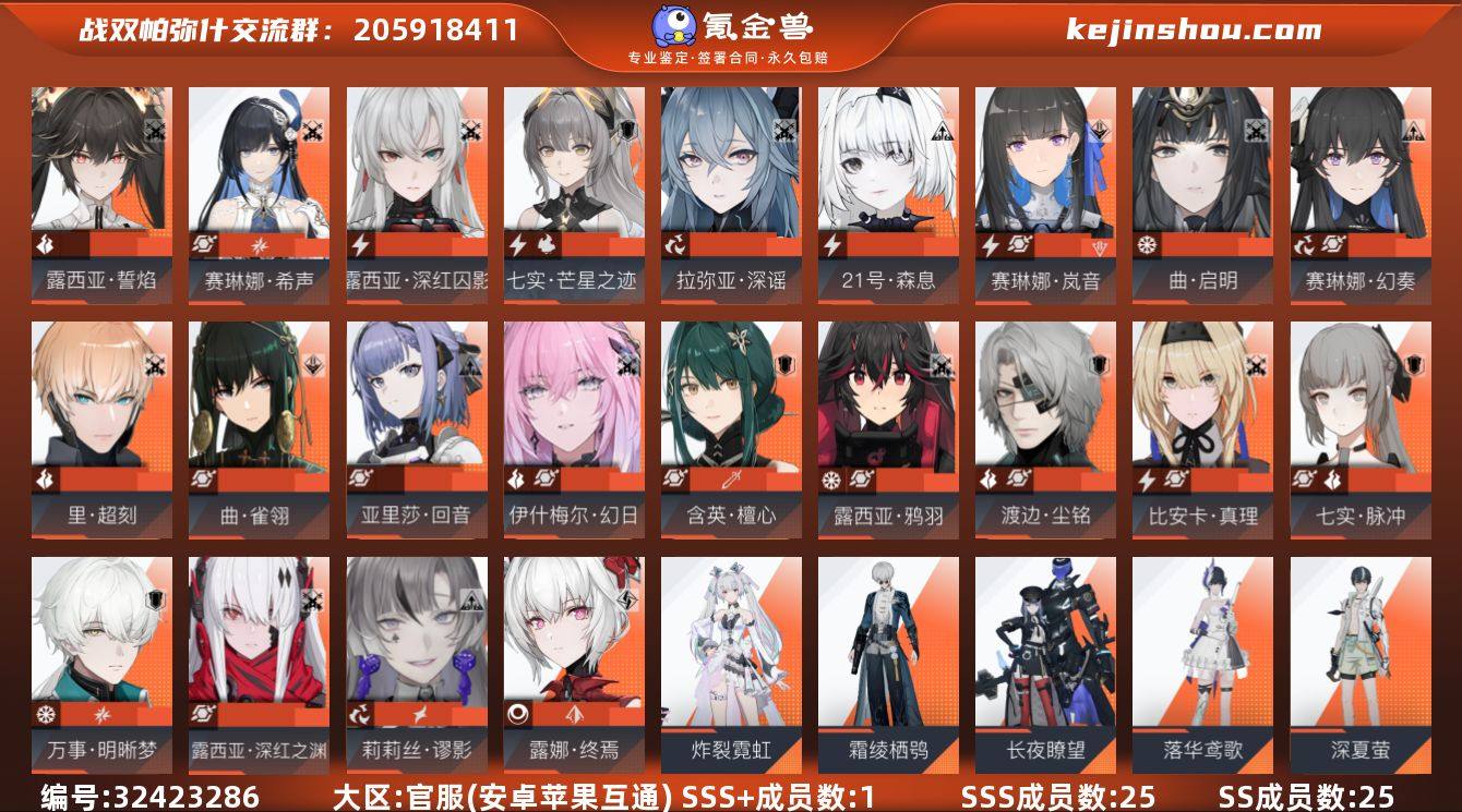 SSS+成员数量:1 SSS成员数量:25...