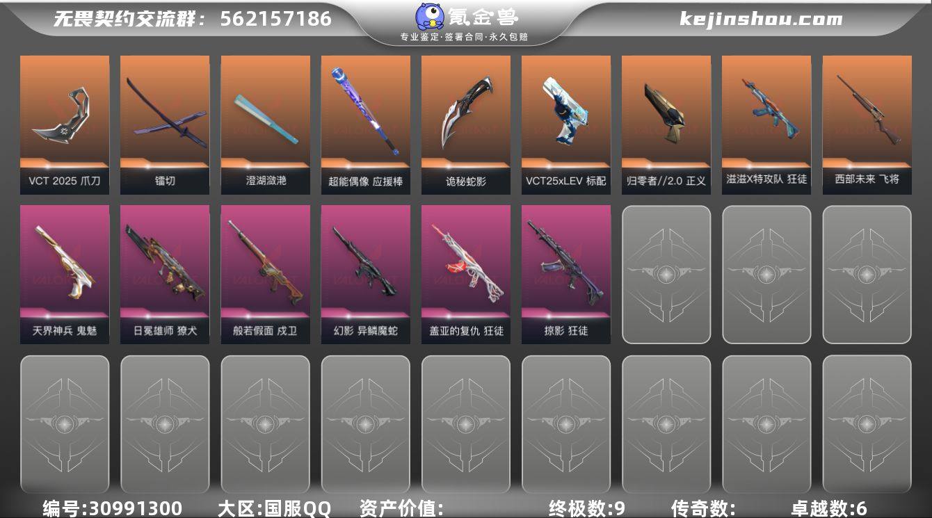 【套装】：VCT 2025 赛季套装
【英...