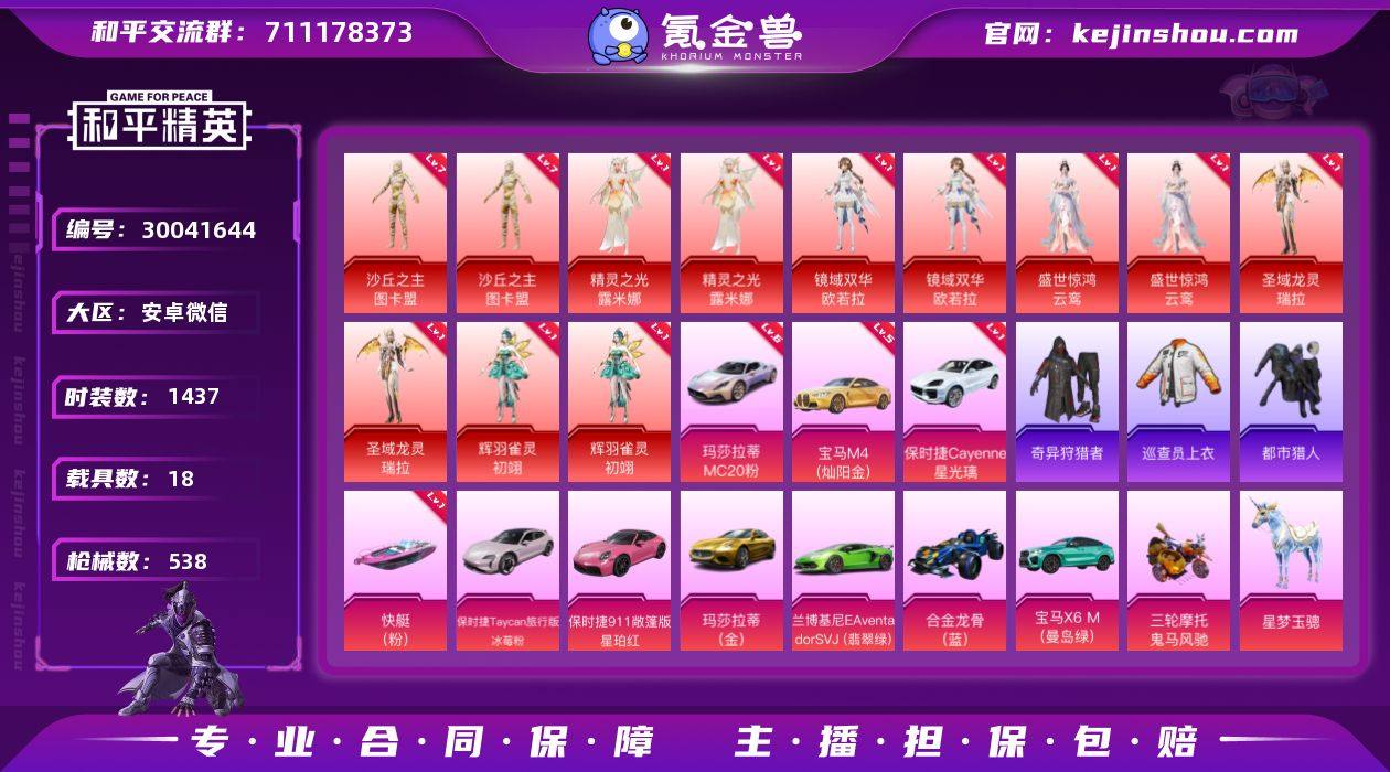 热力值:287332 载具数:18 时装数...