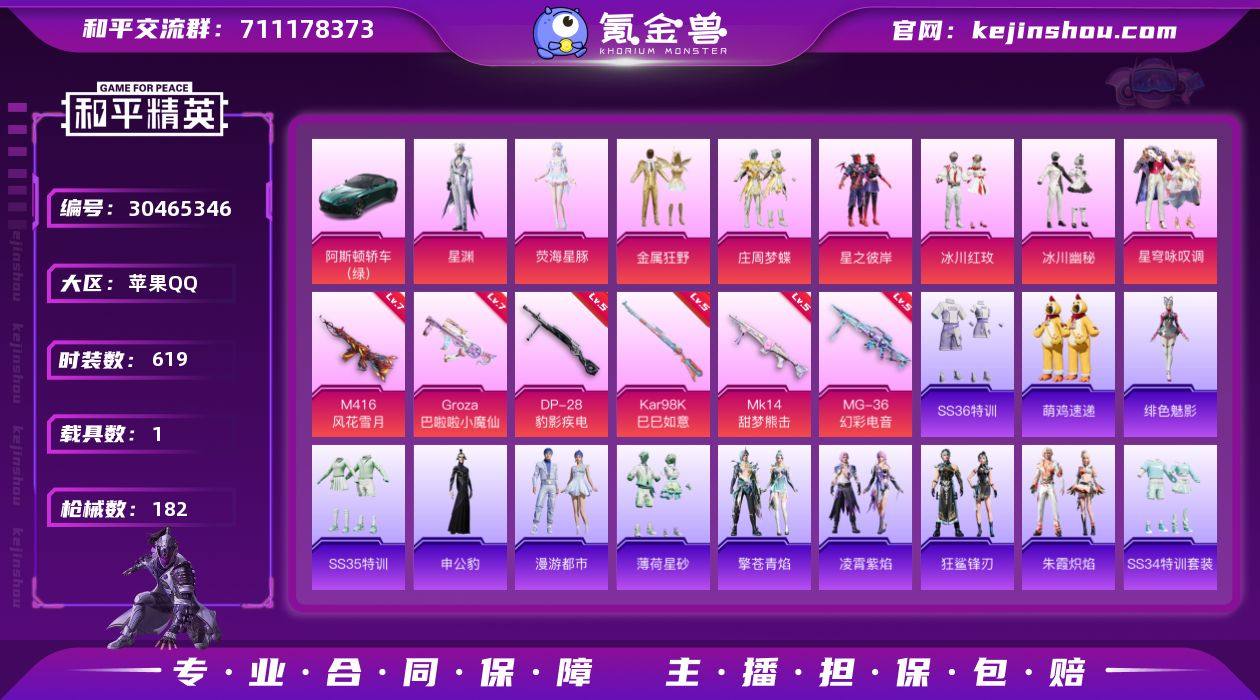 热力值:60491 载具数:1 时装数:6...