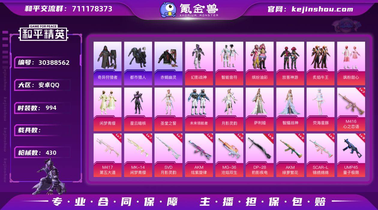 精氪男神号-高王牌印记-灯带-猪妹-幻影战...