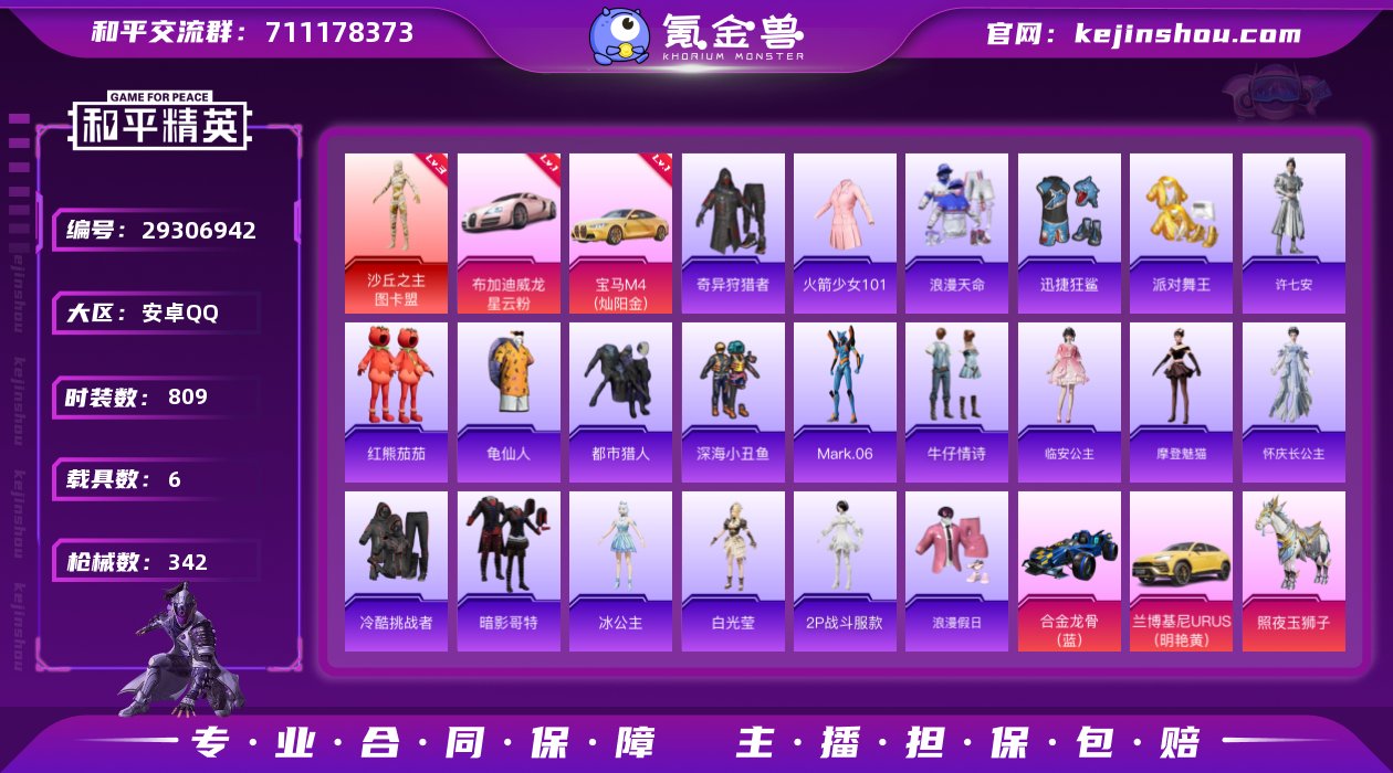 热力值:141284 载具数:6 时装数:...