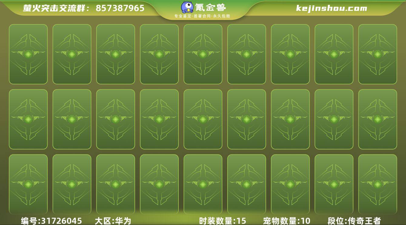 时装数:15 宠物数量:10 深渊魔龙，墨...