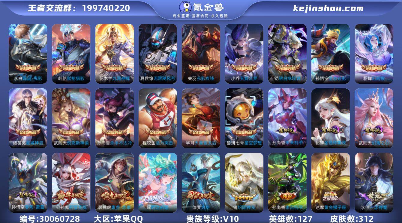 【店铺主推·贵族v10·1.2w小国王昭君...