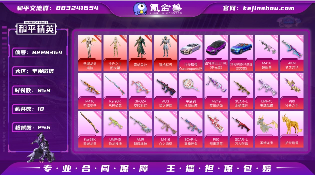 实名: 不可修改 时装数: 859 载具数...