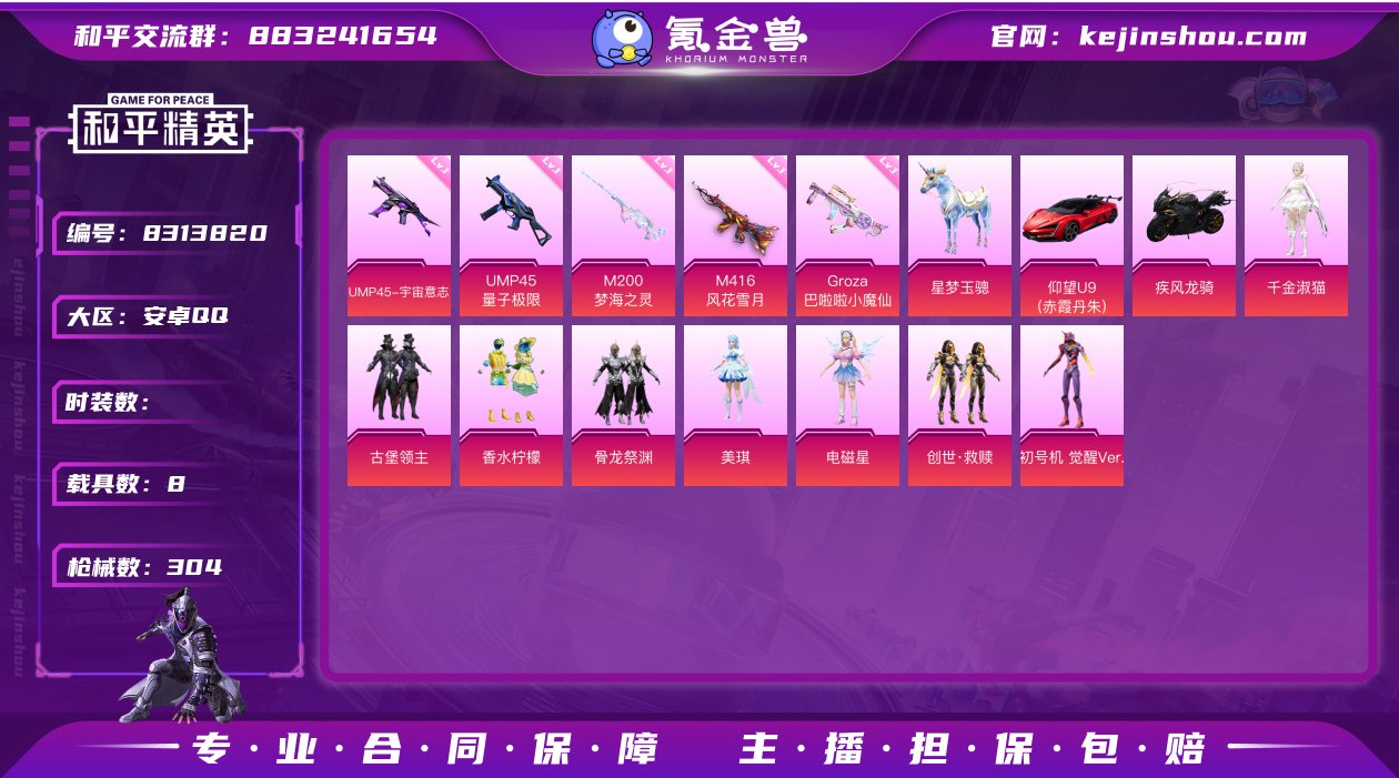 【2级红装塞卢姆 9粉装13特效枪8载具 ...