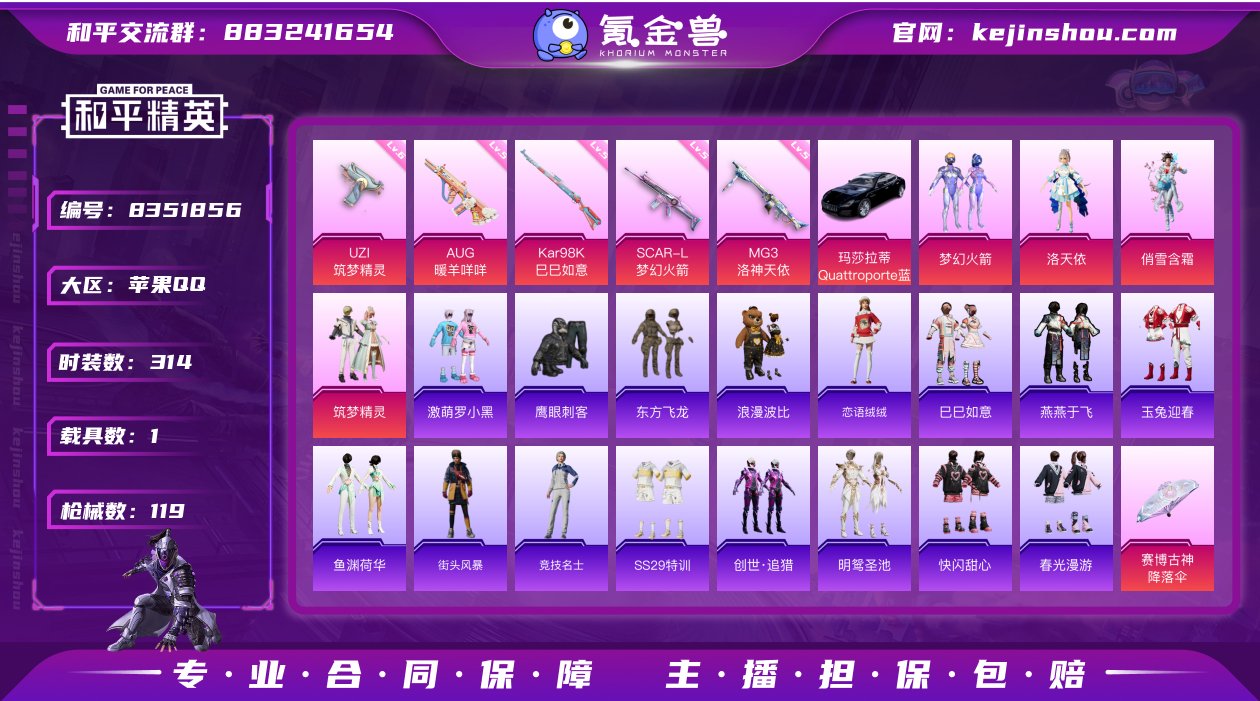4粉装 5特效枪 1载具 可二次 可修改实...