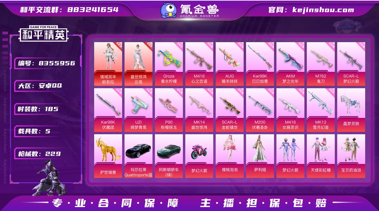 【HPX256】185套装/枪械15/装备...