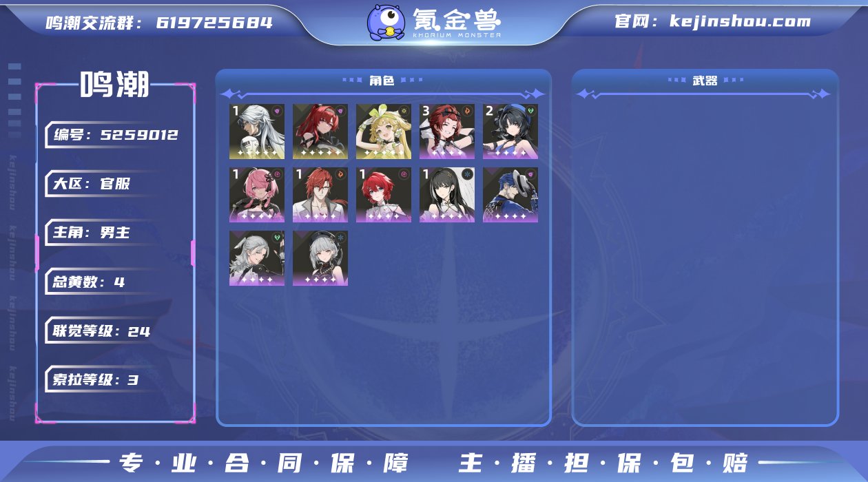 总黄数: 4 联觉等级: 24 拥有五星共...