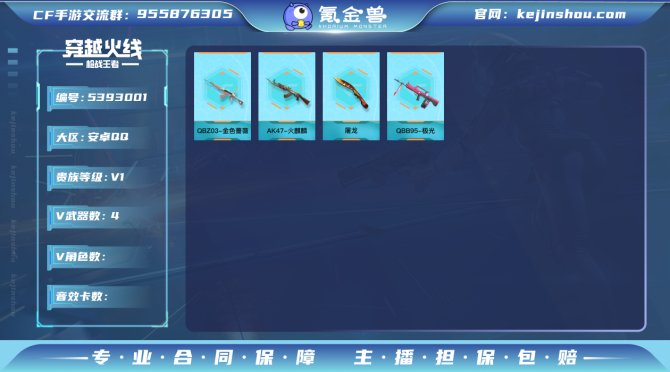 实名: 可修改 v武器数: 4 v武器: ...