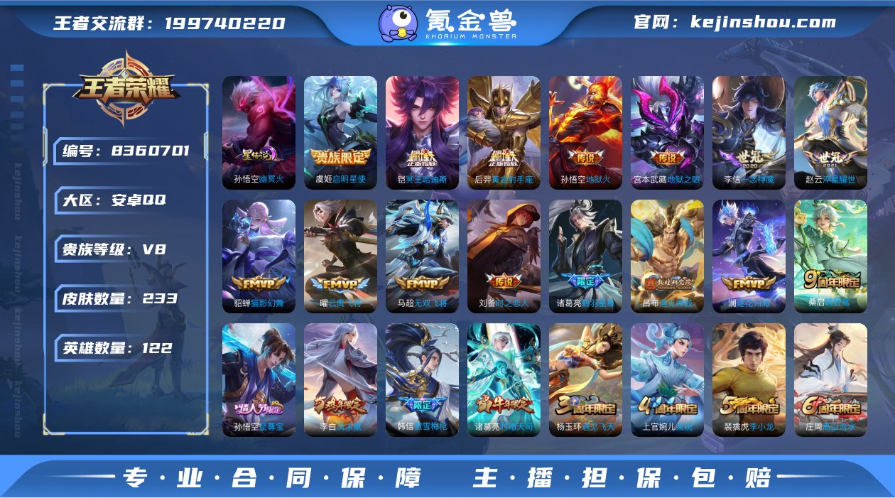 【21传说233皮肤1星元】安卓QQ-12...