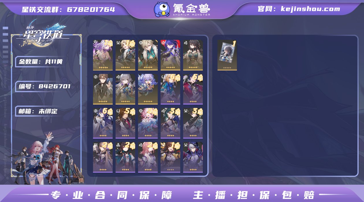 邮箱: 未绑定 开拓者性别: 男 总黄数:...