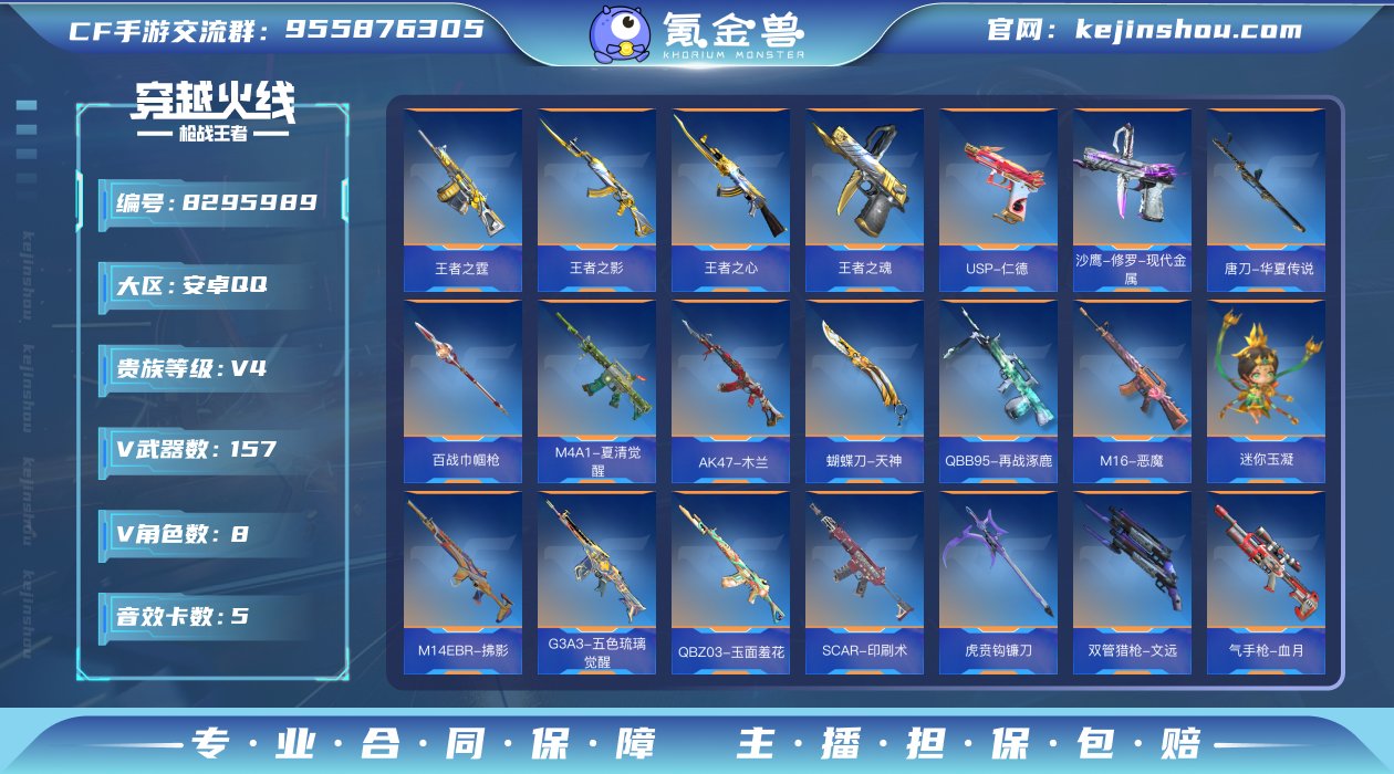 实名: 可修改 v武器数: 157 王者武...