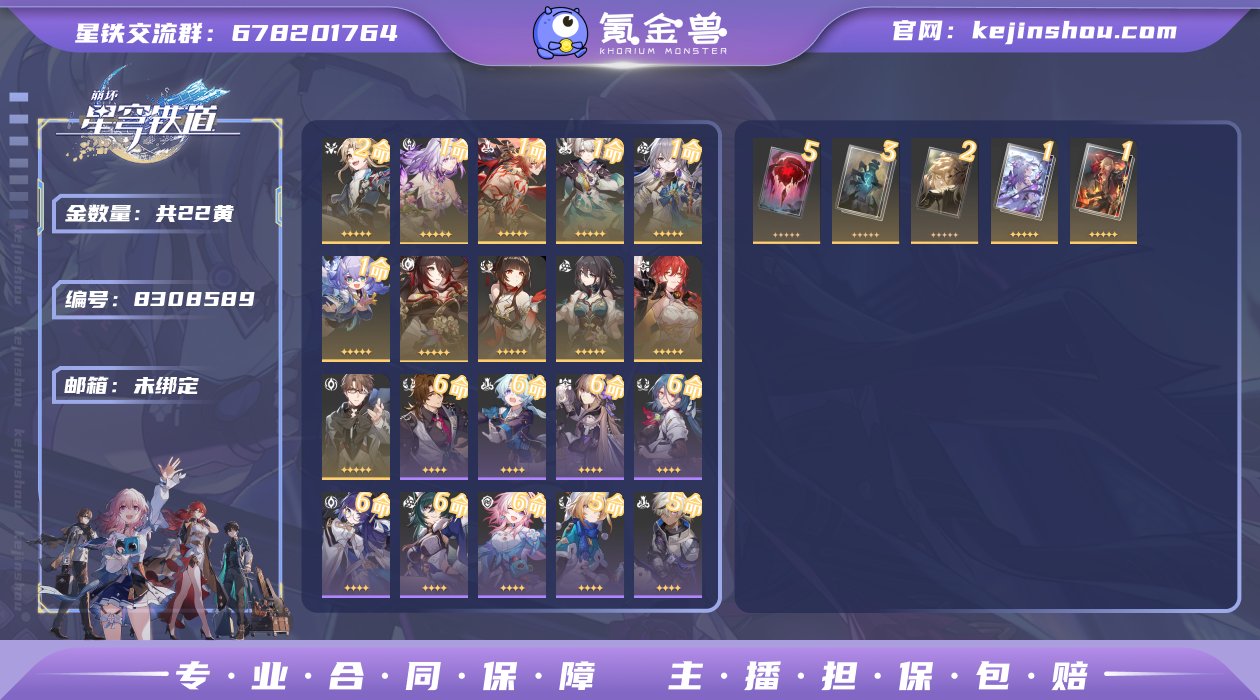 邮箱: 未绑定 开拓者性别: 女 总黄数:...