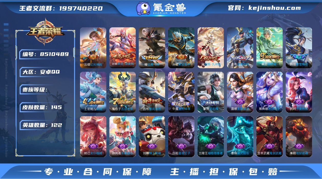 TT安卓QQ 145皮肤6传说 可改实名 ...