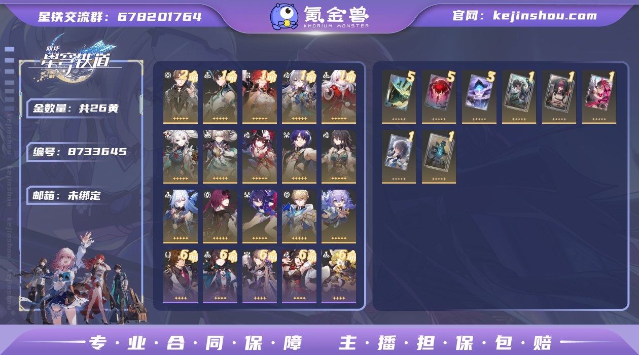 邮箱: 未绑定 开拓者性别: 女 总黄数:...