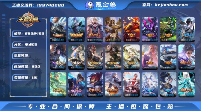 xyi 【300皮1典藏25传说2星元】金...