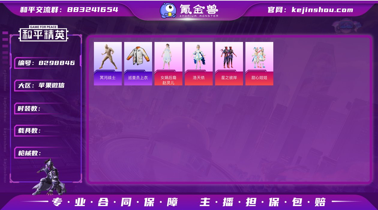实名: 可修改 热门装扮: 星之彼岸,巡查...