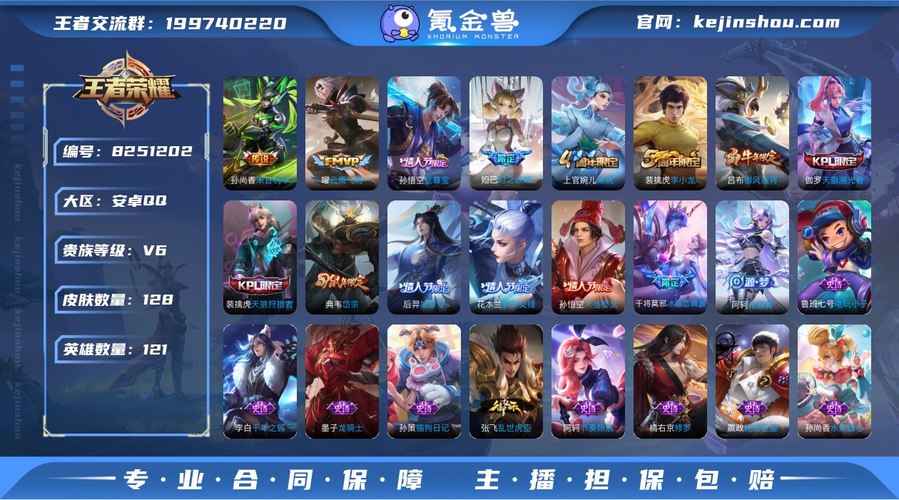 实名: 可修改 贵族等级: V6 英雄数:...