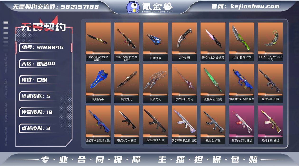 实名: 可修改 皮肤资产价值: 48420...