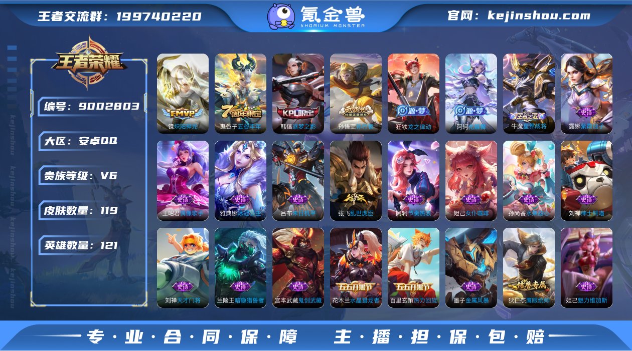 实名: 可修改 贵族等级: V6 英雄数:...