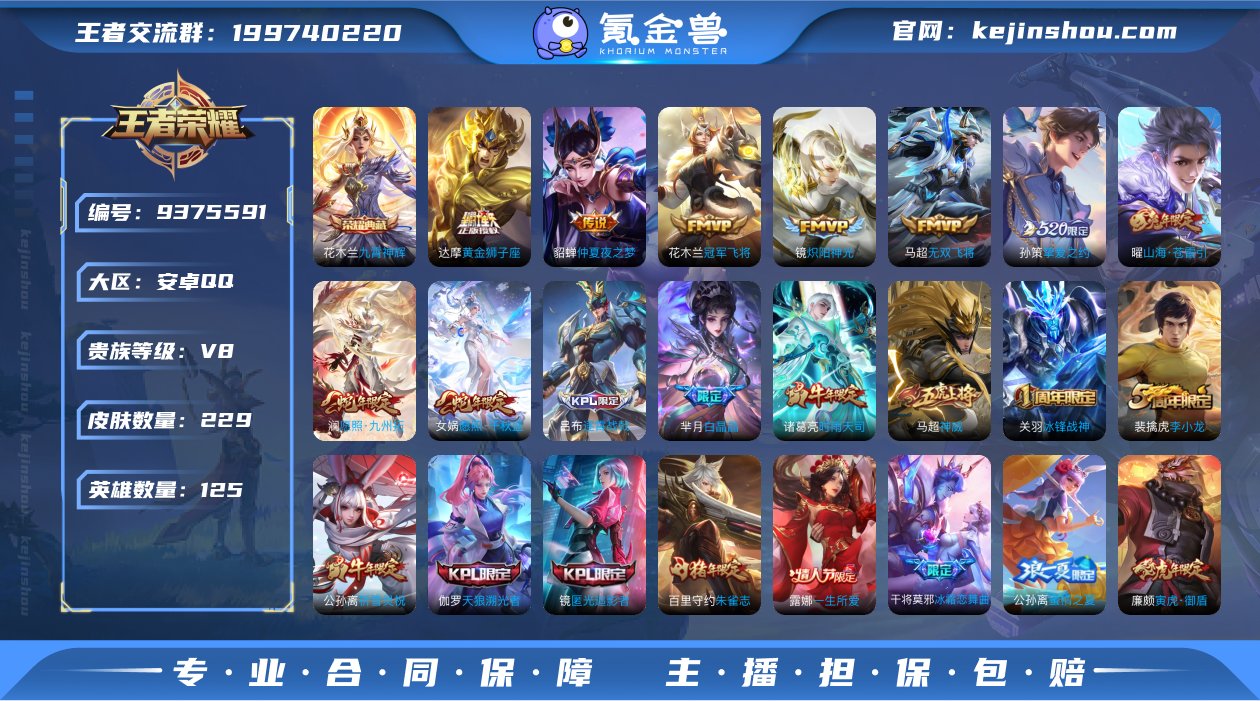 v8--229皮肤 1典藏 九霄神辉  1...