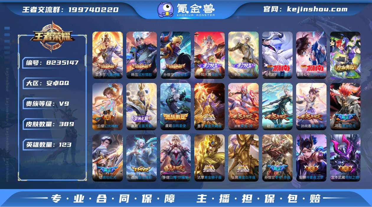 389皮 46传说 3典藏2无双3珍品31...