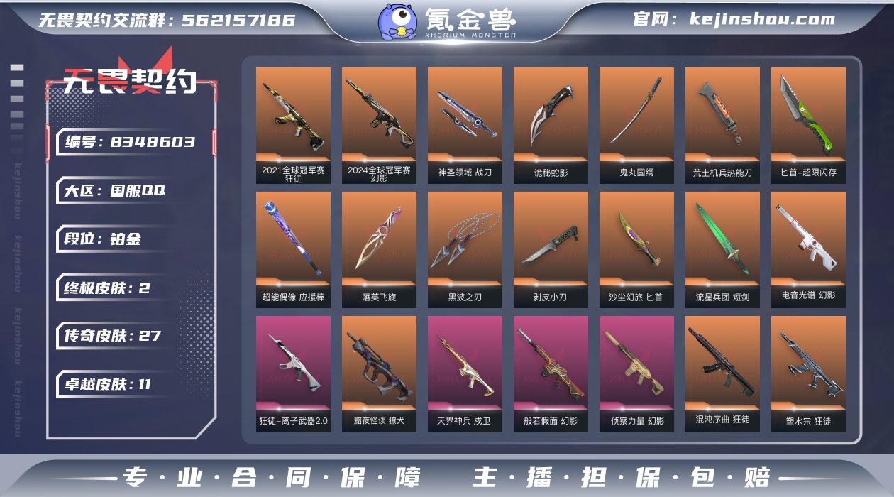 实名: 可修改 皮肤资产价值: 59120...