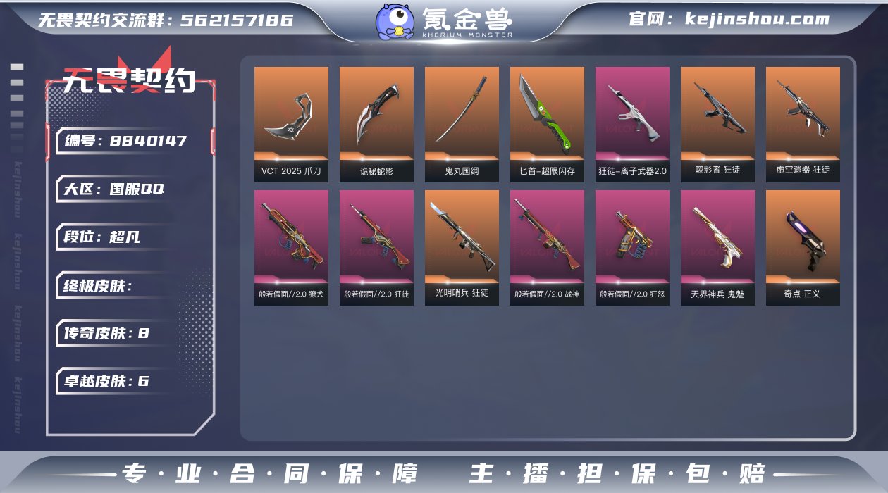 实名: 可修改 皮肤资产价值: 21660...