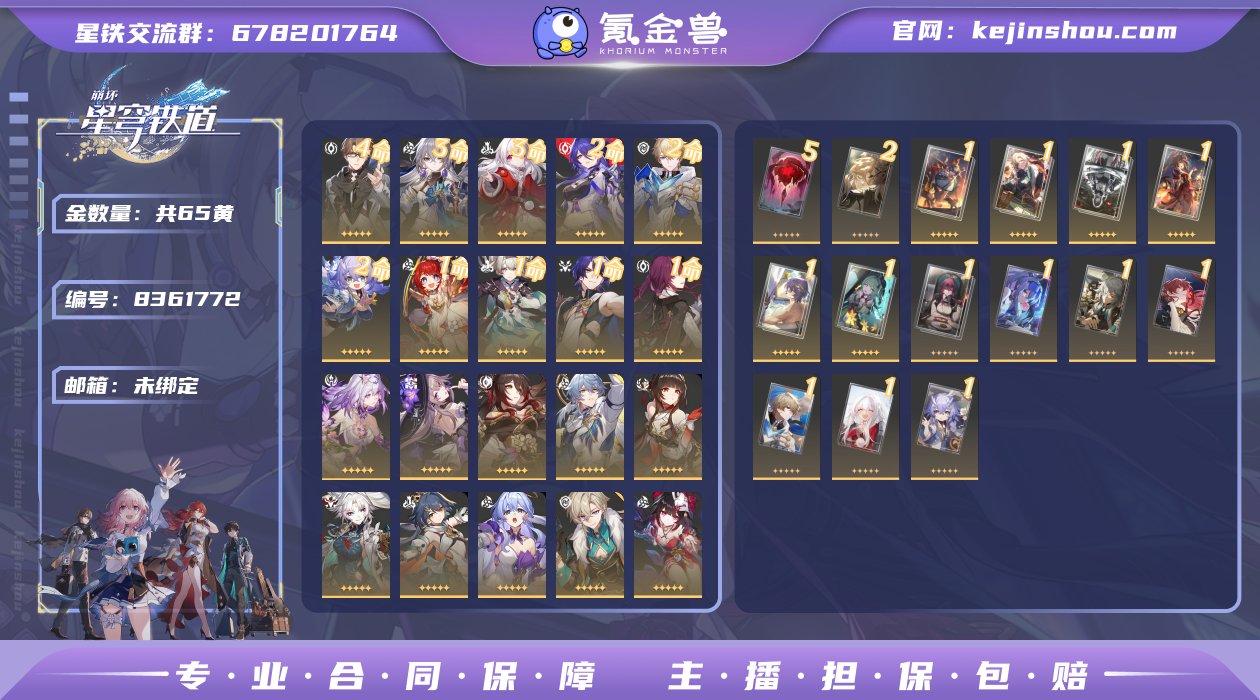 邮箱: 未绑定 开拓者性别: 女 总黄数:...