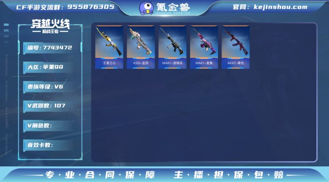 实名: 可修改 v武器数: 107 v武器...