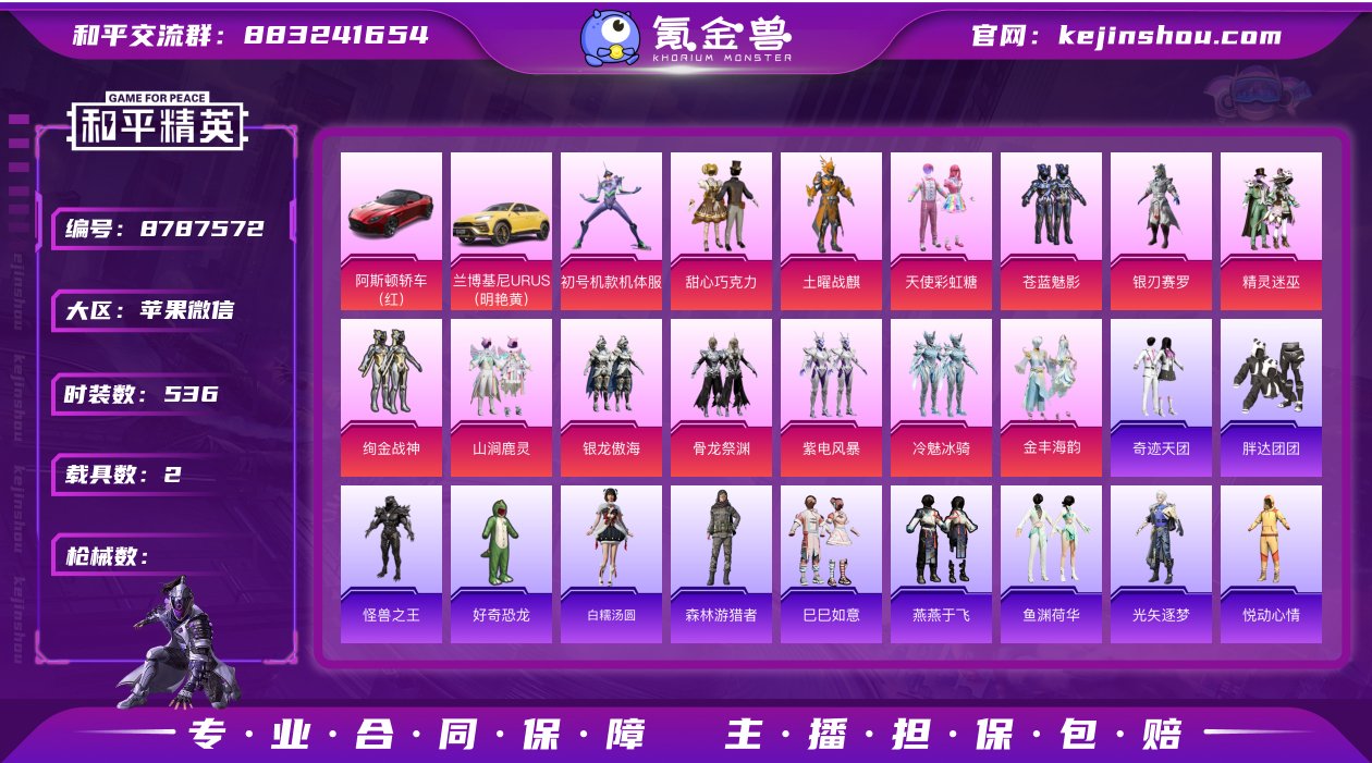 AL601300 热力值64615 枪皮数...