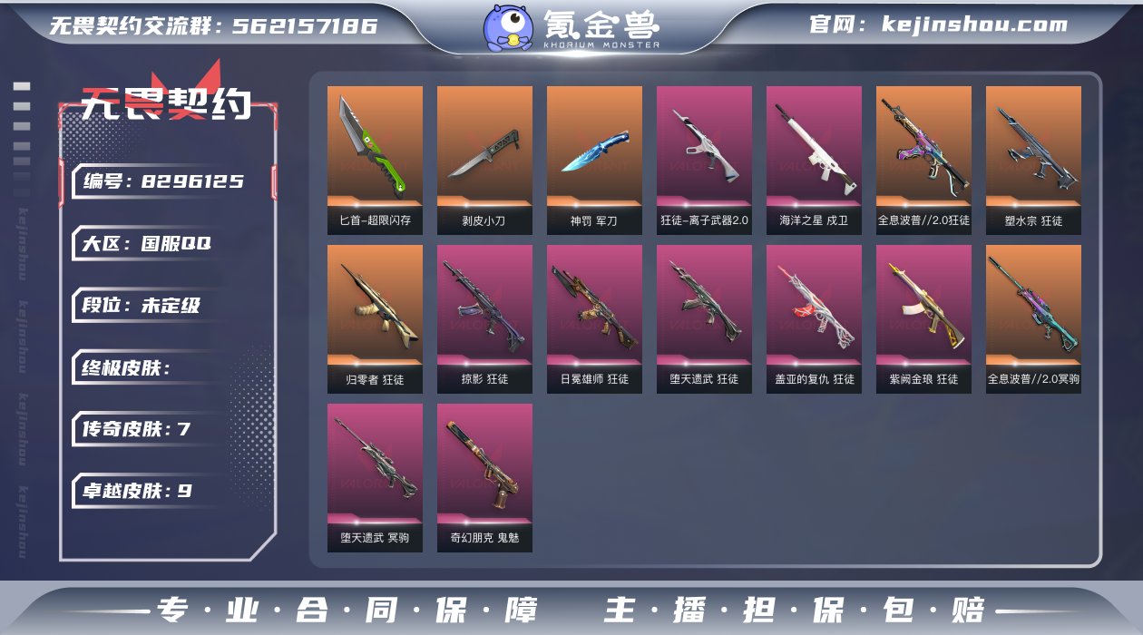 实名: 可修改 皮肤资产价值: 21830...